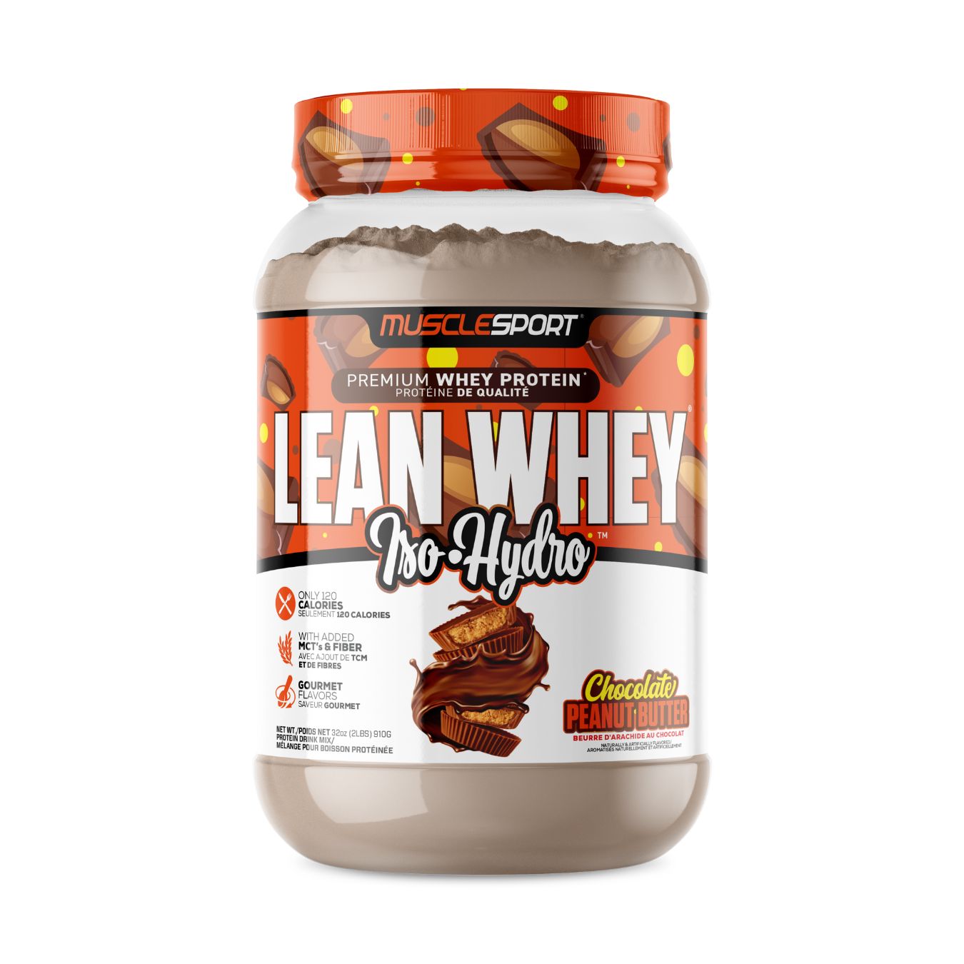 MuscleSport Lean Whey Iso Hydro 2lbs — BulldogNutrition.ca