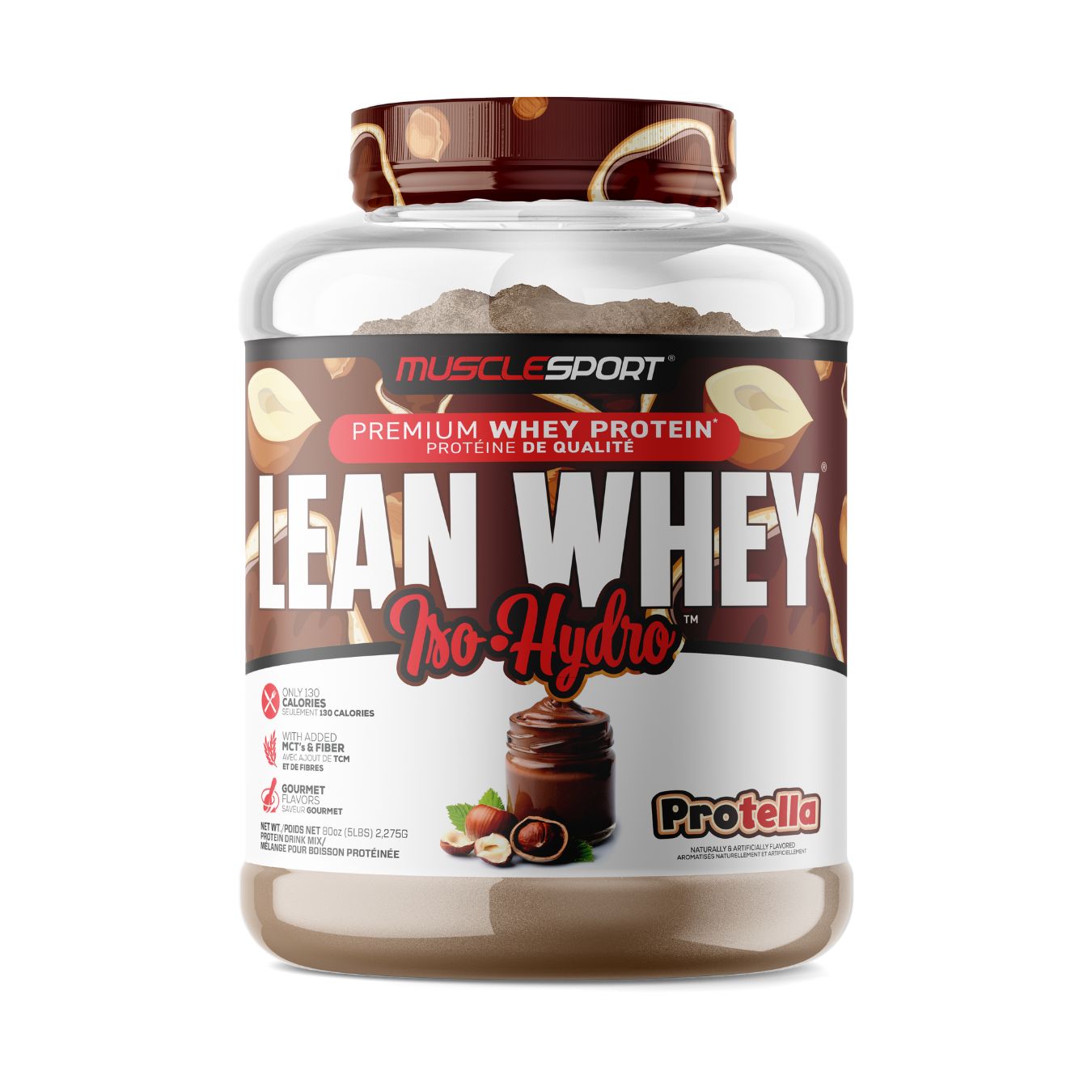 MuscleSport Lean Whey Iso Hydro 5lbs — BulldogNutrition.ca