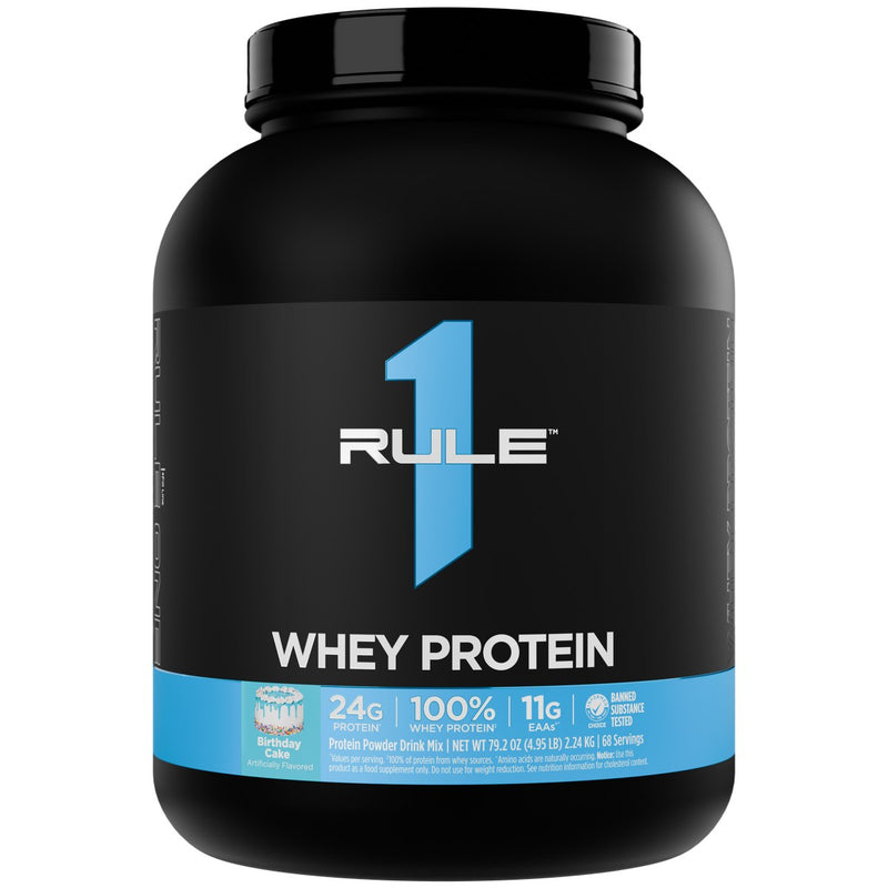 Rule1 Whey Blend Protein, 5lbs