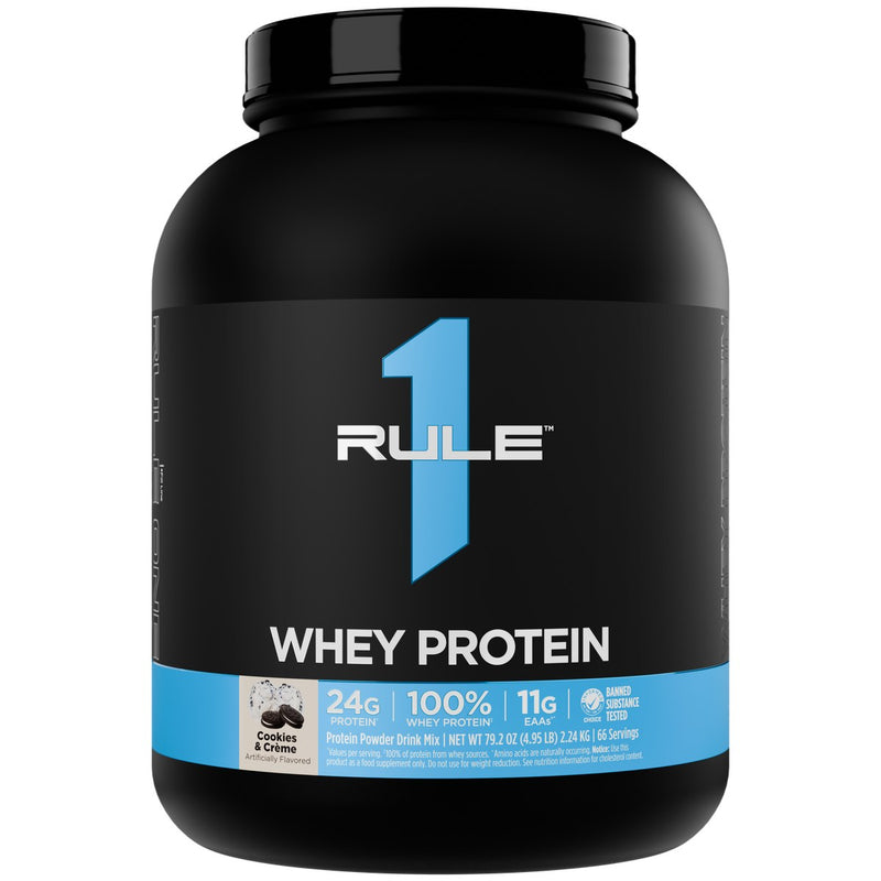 Rule1 Whey Blend Protein, 5lbs
