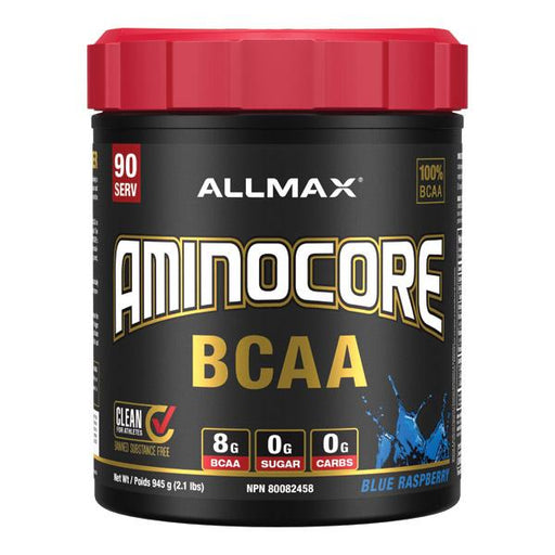 Allmax Amincore BCAA 90 servings Blue Raspberry