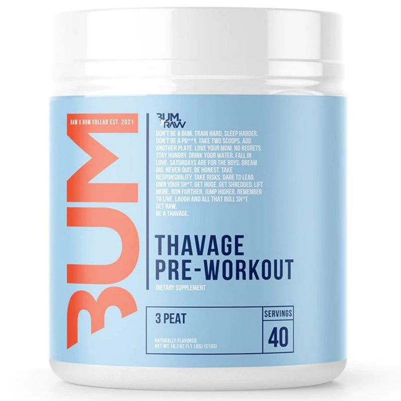 CBUM Thavage Pre Workout 3 Peat