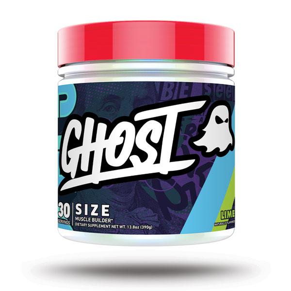 Ghost Lifestyle Size Muscle Builder Supplement Lime