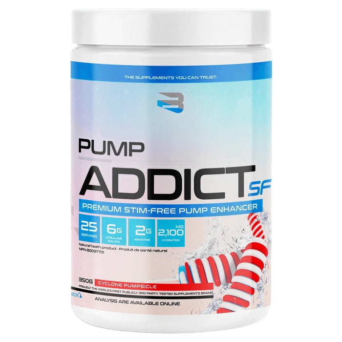 Believe Pump Addict Stim Free, 25 servings