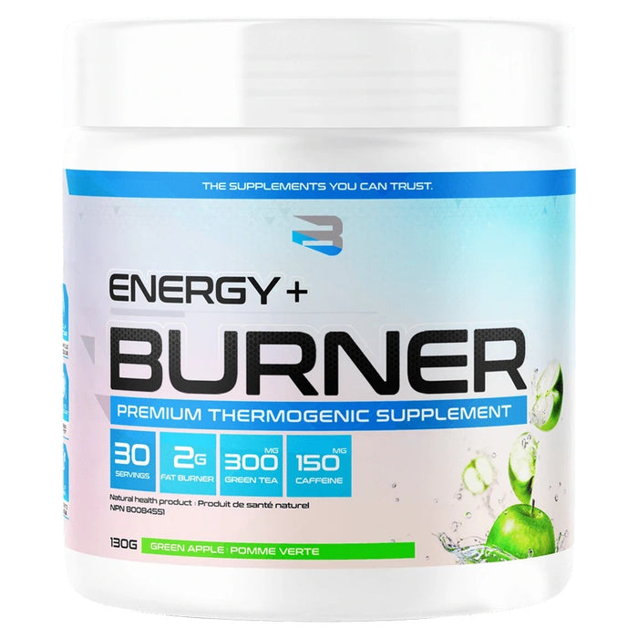 Believe Energy + Burner, 30 servings