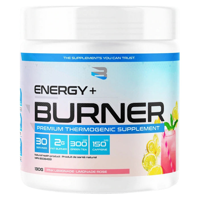 Believe Energy + Burner, 30 servings