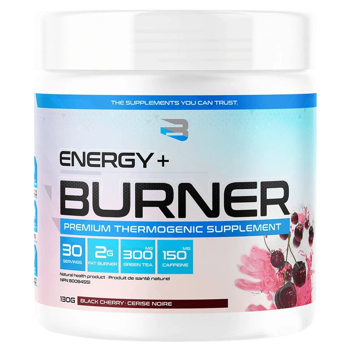 Believe Energy + Burner, 30 servings