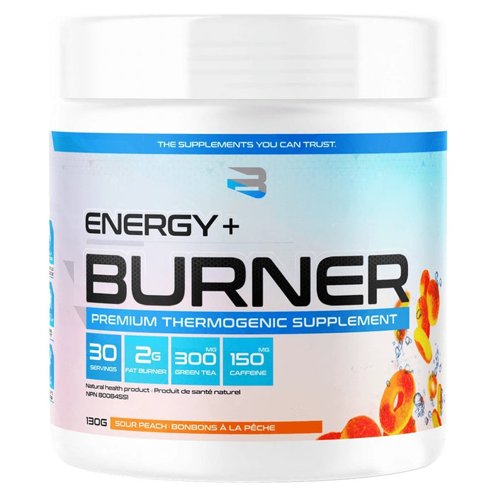 Believe Energy + Burner, 30 servings