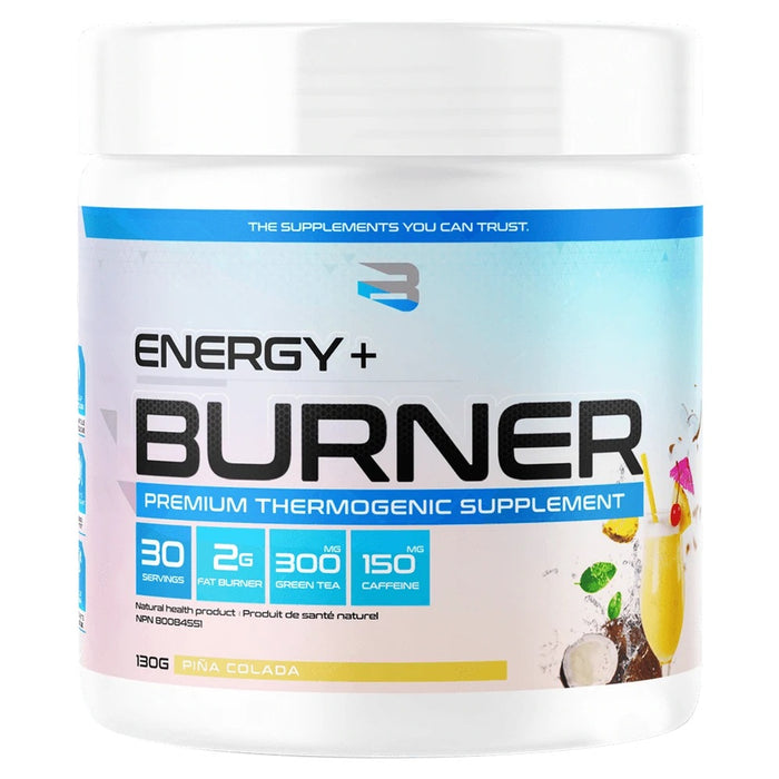 Believe Energy + Burner, 30 servings