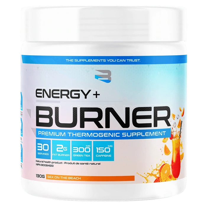 Believe Energy + Burner, 30 servings