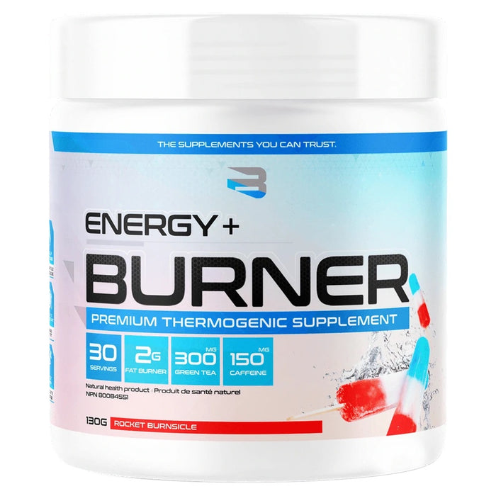 Believe Energy + Burner, 30 servings