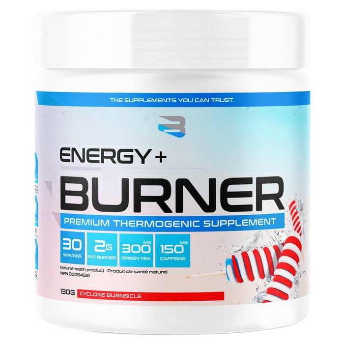 Believe Energy + Burner, 30 servings