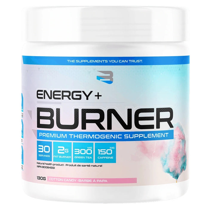 Believe Energy + Burner, 30 servings