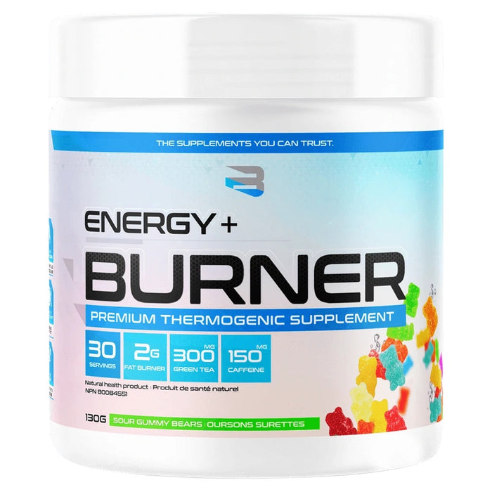 Believe Energy + Burner, 30 servings