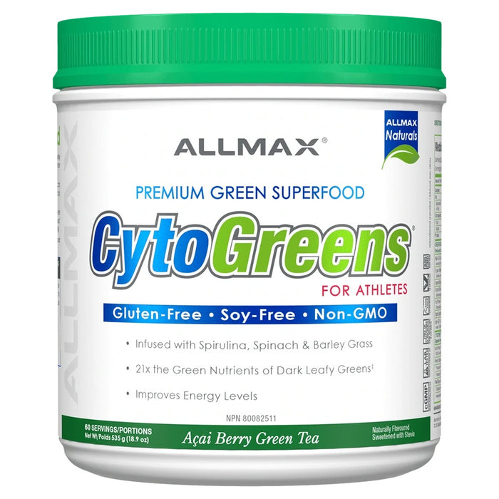 Allmax CytoGreens, 60 servings