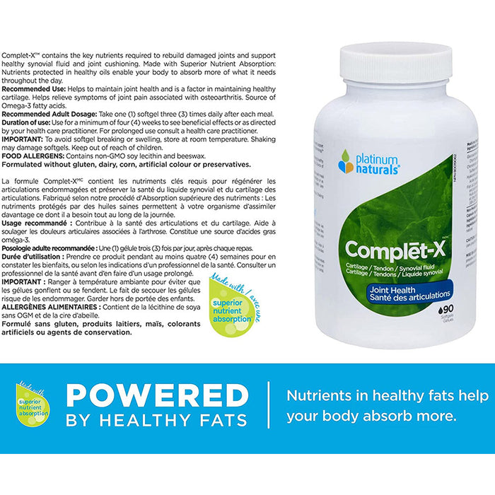 Platinum Naturals Complet-X 90softgels