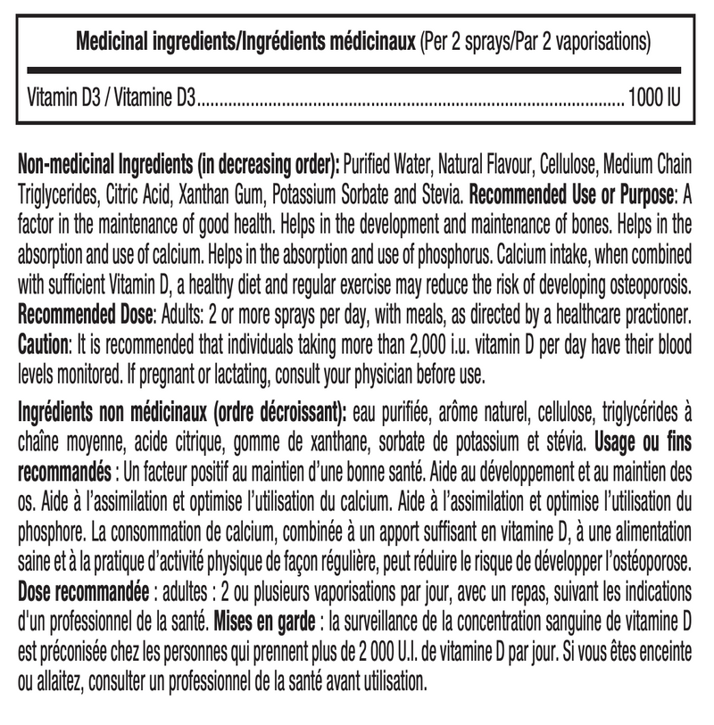 ATP Lab Vitamin D3 Spray, 30ml