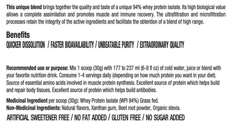 ATP Lab ISO Grass Fed Whey Isolate 1kg