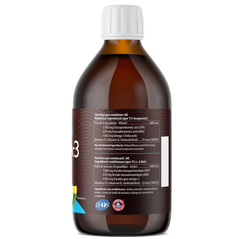 AquaOmega High EPA Omega-3, 450ml