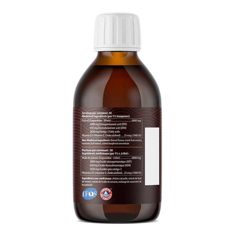 AquaOmega Standard Omega-3, 225ml