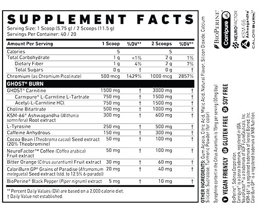 GHOST Burn, 40 servings