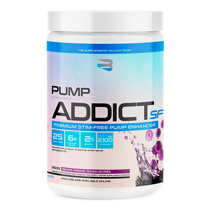 Believe Pump Addict Stim Free, 25 servings