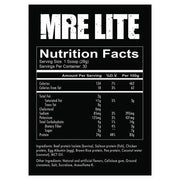 Redcon1 MRE Lite Supplement Facts